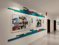 会理企业文化墙用什么材料好？